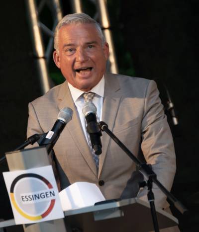 Armin Laschet besucht Ostalbkreis, Essingen - 