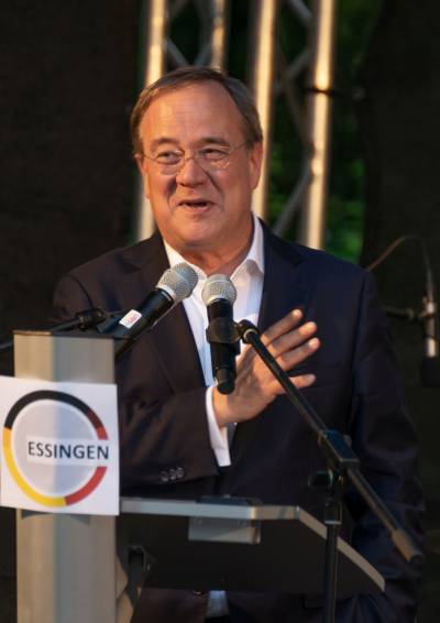 Armin Laschet besucht Ostalbkreis, Essingen - 