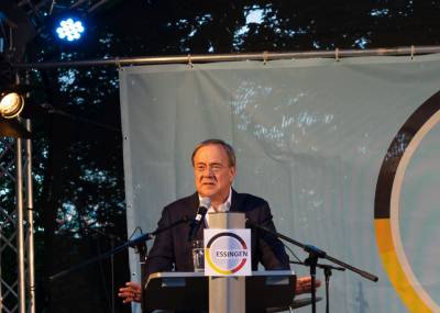 Armin Laschet besucht Ostalbkreis, Essingen - 