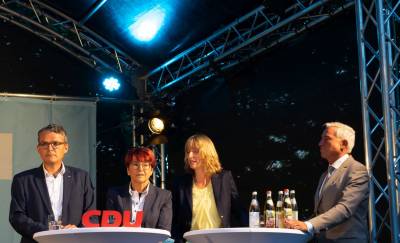 Armin Laschet besucht Ostalbkreis, Essingen - 