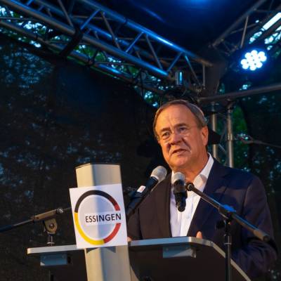Armin Laschet besucht Ostalbkreis, Essingen - 