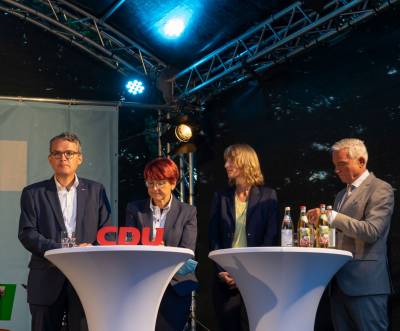 Armin Laschet besucht Ostalbkreis, Essingen - 