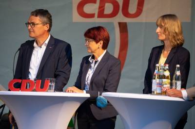 Armin Laschet besucht Ostalbkreis, Essingen - 