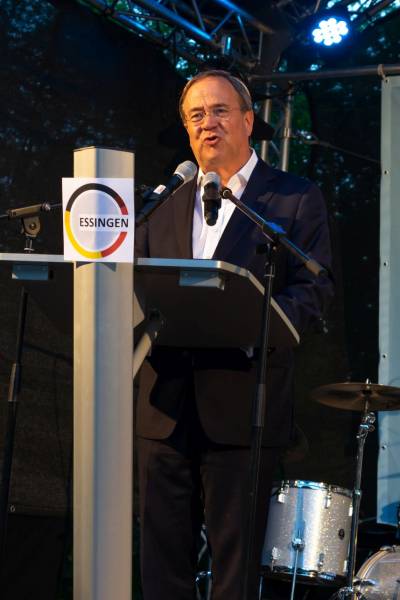 Armin Laschet besucht Ostalbkreis, Essingen - 