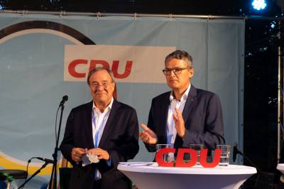 Armin Laschet besucht Ostalbkreis, Essingen - 