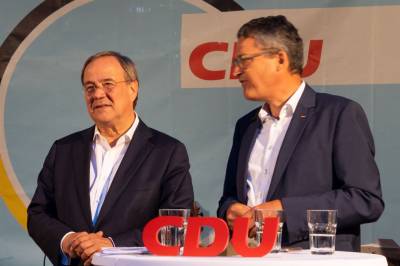 Armin Laschet besucht Ostalbkreis, Essingen - 