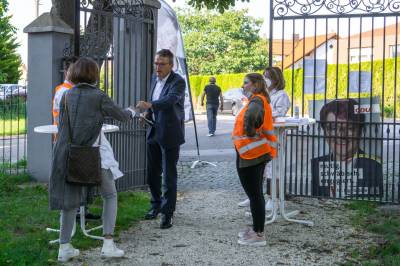 Armin Laschet besucht Ostalbkreis, Essingen - 