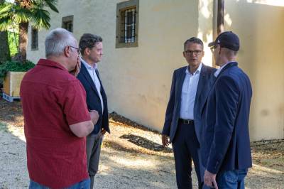 Armin Laschet besucht Ostalbkreis, Essingen - 