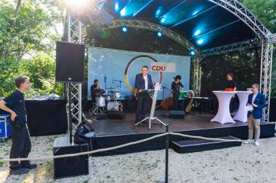Armin Laschet besucht Ostalbkreis, Essingen - 