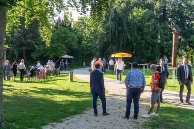 Armin Laschet besucht Ostalbkreis, Essingen - 