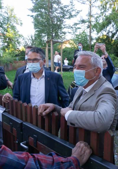 Armin Laschet besucht Ostalbkreis, Essingen - 