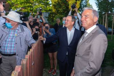 Armin Laschet besucht Ostalbkreis, Essingen - 