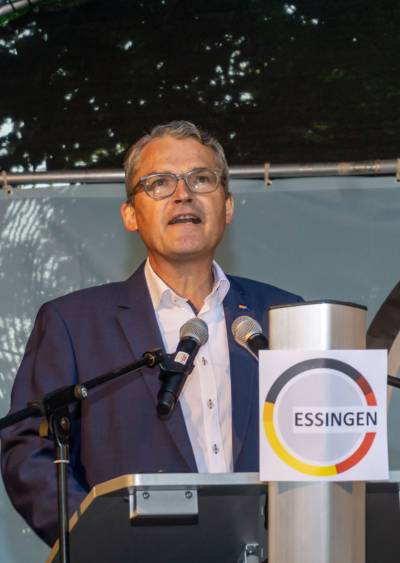 Armin Laschet besucht Ostalbkreis, Essingen - 