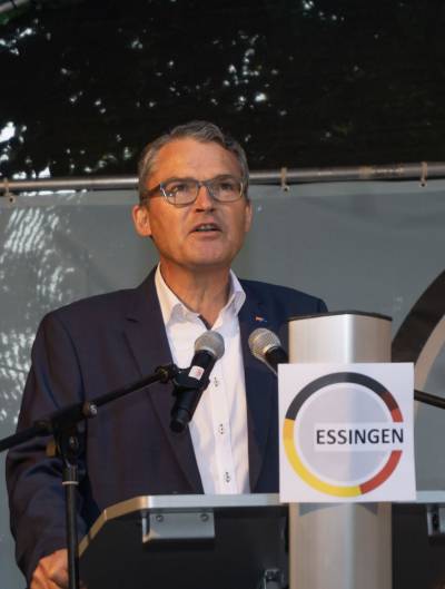 Armin Laschet besucht Ostalbkreis, Essingen - 