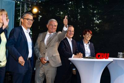 Armin Laschet besucht Ostalbkreis, Essingen - 