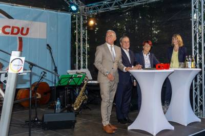 Armin Laschet besucht Ostalbkreis, Essingen - 