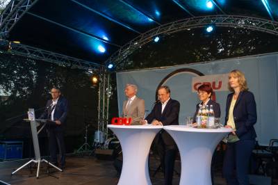 Armin Laschet besucht Ostalbkreis, Essingen - 
