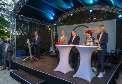 Armin Laschet besucht Ostalbkreis, Essingen - 