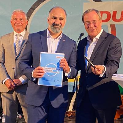 Armin Laschet besucht Ostalbkreis, Essingen - 