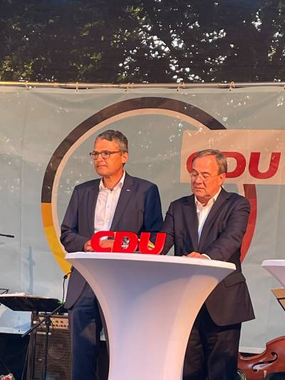 Armin Laschet besucht Ostalbkreis, Essingen - 