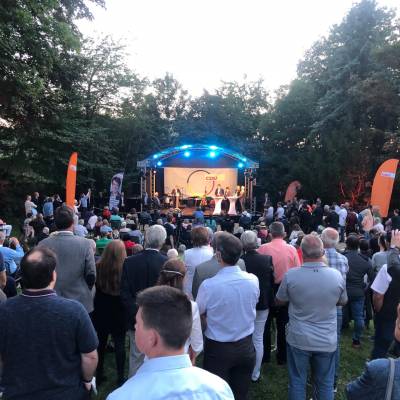 Armin Laschet besucht Ostalbkreis, Essingen - 