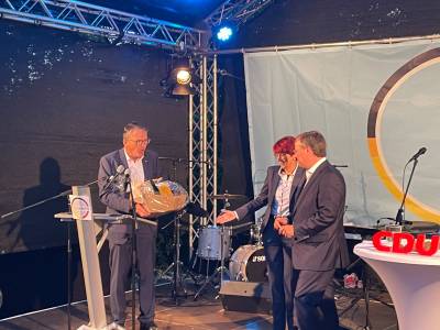 Armin Laschet besucht Ostalbkreis, Essingen - 