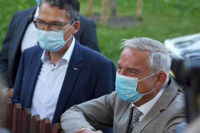 Armin Laschet besucht Ostalbkreis, Essingen - 