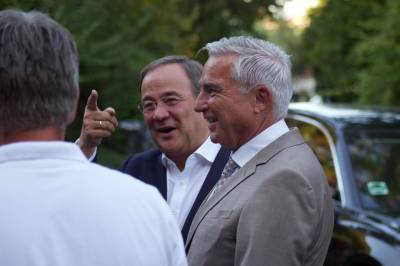 Armin Laschet besucht Ostalbkreis, Essingen - 