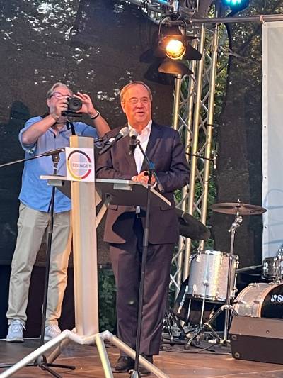Armin Laschet besucht Ostalbkreis, Essingen - 