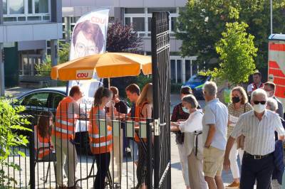 Armin Laschet besucht Ostalbkreis, Essingen - 