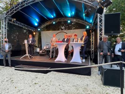 Armin Laschet besucht Ostalbkreis, Essingen - 