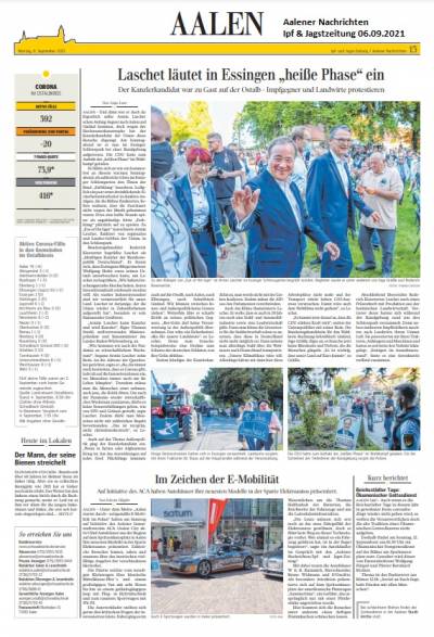 Armin Laschet besucht Ostalbkreis, Essingen - 