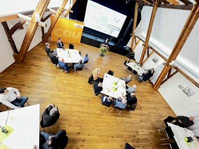 2. Brgerforum in Oberkochen mit Landrat Dr. Joachim Blse - 